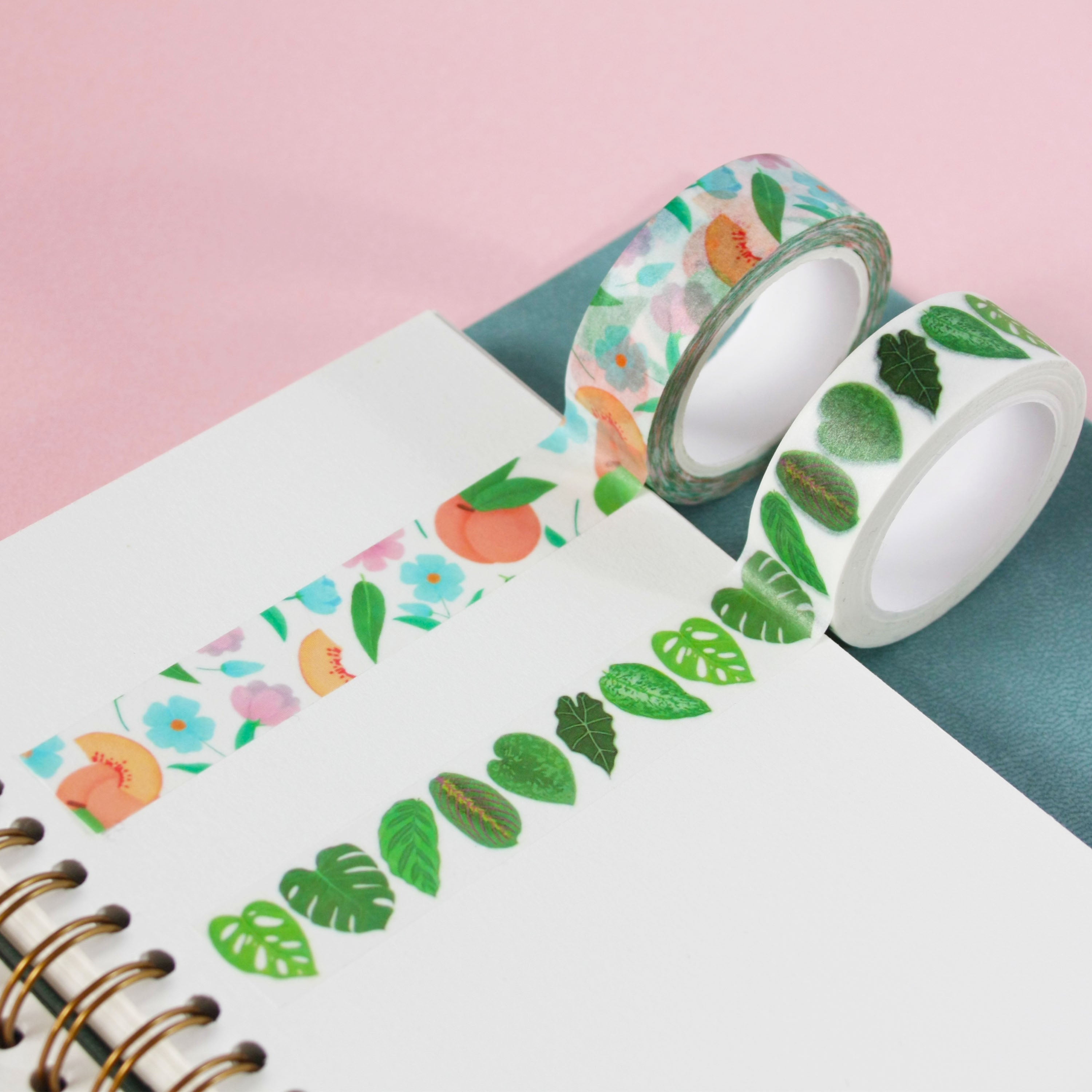 Green Grass with Flowers Washi Tape – Hitchcock Paper Co.