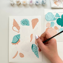 Load image into Gallery viewer, By The Seashore - Gouache Painting Kit