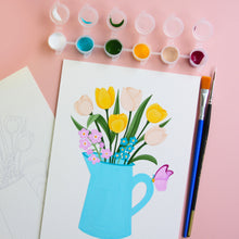 Load image into Gallery viewer, Bloom & Blossom - Gouache Painting Kit