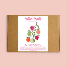 Load image into Gallery viewer, Festive Fruits Gouache Painting kit