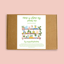 Load image into Gallery viewer, Home Is Where My Plants Are - Gouache Painting Kit