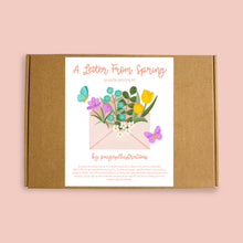 Load image into Gallery viewer, A Letter From Spring - Gouache Painting Kit