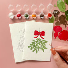 Load image into Gallery viewer, Christmas Cards Gouache Painting Kit
