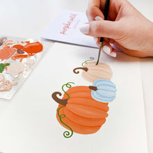 Load image into Gallery viewer, Pumpkin Patch - Gouache Painting Kit