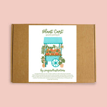 Load image into Gallery viewer, Plant Cart - Gouache Painting Kit