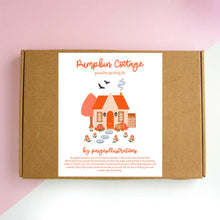 Load image into Gallery viewer, Pumpkin Cottage - Gouache Painting Kit