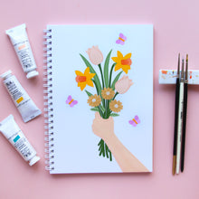 Load image into Gallery viewer, Spring Illustrated Colouring Book