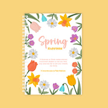 Load image into Gallery viewer, Spring Illustrated Colouring Book