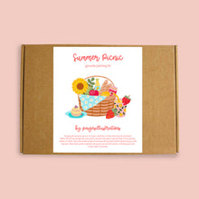 Load image into Gallery viewer, Summer Picnic- Gouache Painting Kit