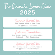 Load image into Gallery viewer, The Gouache Lovers Club - Quarterly Subscription