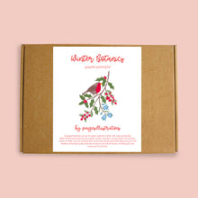 Load image into Gallery viewer, Winter Botanics - Gouache Painting Kit