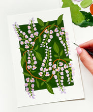 Load image into Gallery viewer, Wisteria Walk - Gouache Painting Kit