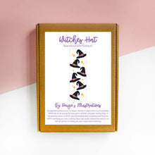 Load image into Gallery viewer, Witches Hat - Bookmark Gouache Painting Kit