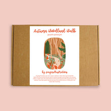 Load image into Gallery viewer, Autumn Woodland Walk - Gouache Painting kit