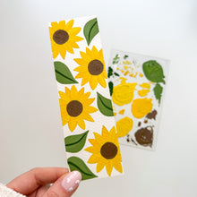 Load image into Gallery viewer, Sunflower Meadow - Bookmark Gouache Painting Kit