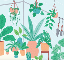 Load image into Gallery viewer, Beagle Plant Room Art Print