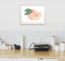 Load image into Gallery viewer, Peach Art Print