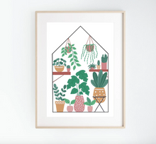 Load image into Gallery viewer, Greenhouse Art Print