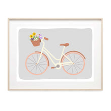 Load image into Gallery viewer, Wildflower Bike Art Print