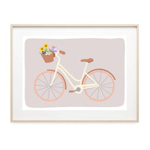 Load image into Gallery viewer, Wildflower Bike Art Print