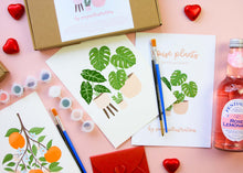 Load image into Gallery viewer, Paint & Sip - Date Night Craft Box