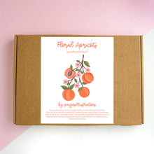 Load image into Gallery viewer, Floral Apricots- Gouache Painting Kit