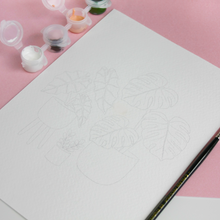 Load image into Gallery viewer, Gouache Painting Kit - House Plants