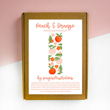 Load image into Gallery viewer, Peach & Orange - Bookmark Gouache Painting Kit