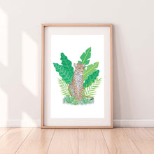 Load image into Gallery viewer, Leopard Art Print