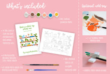 Load image into Gallery viewer, Home Is Where My Plants Are - Gouache Painting Kit