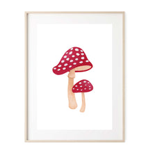 Load image into Gallery viewer, Toadstool Art Print