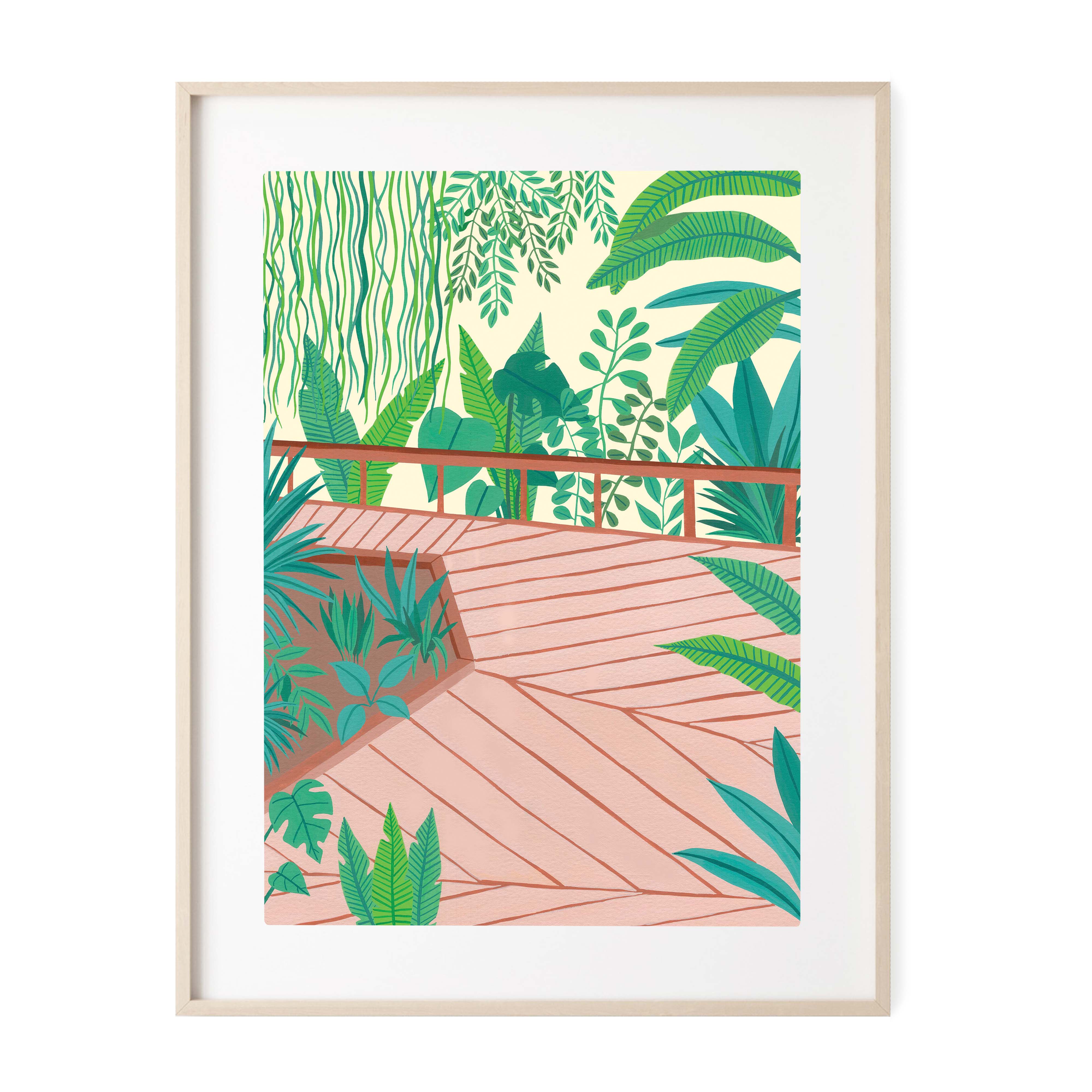 Botanical Garden Art Print – paigesillustrations