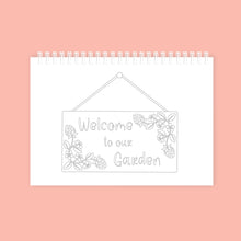 Load image into Gallery viewer, English Country Garden - Colouring Book
