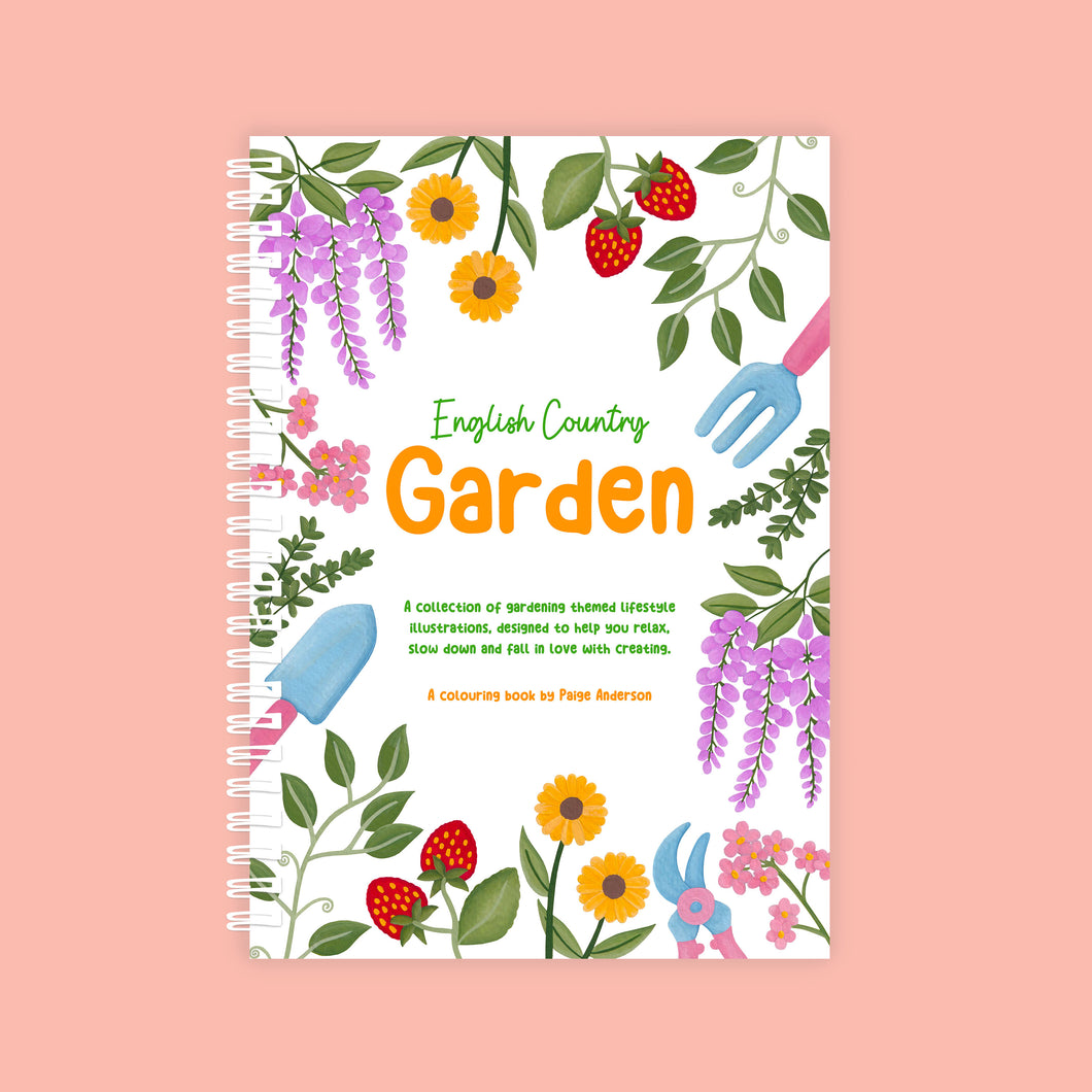 English Country Garden - Colouring Book