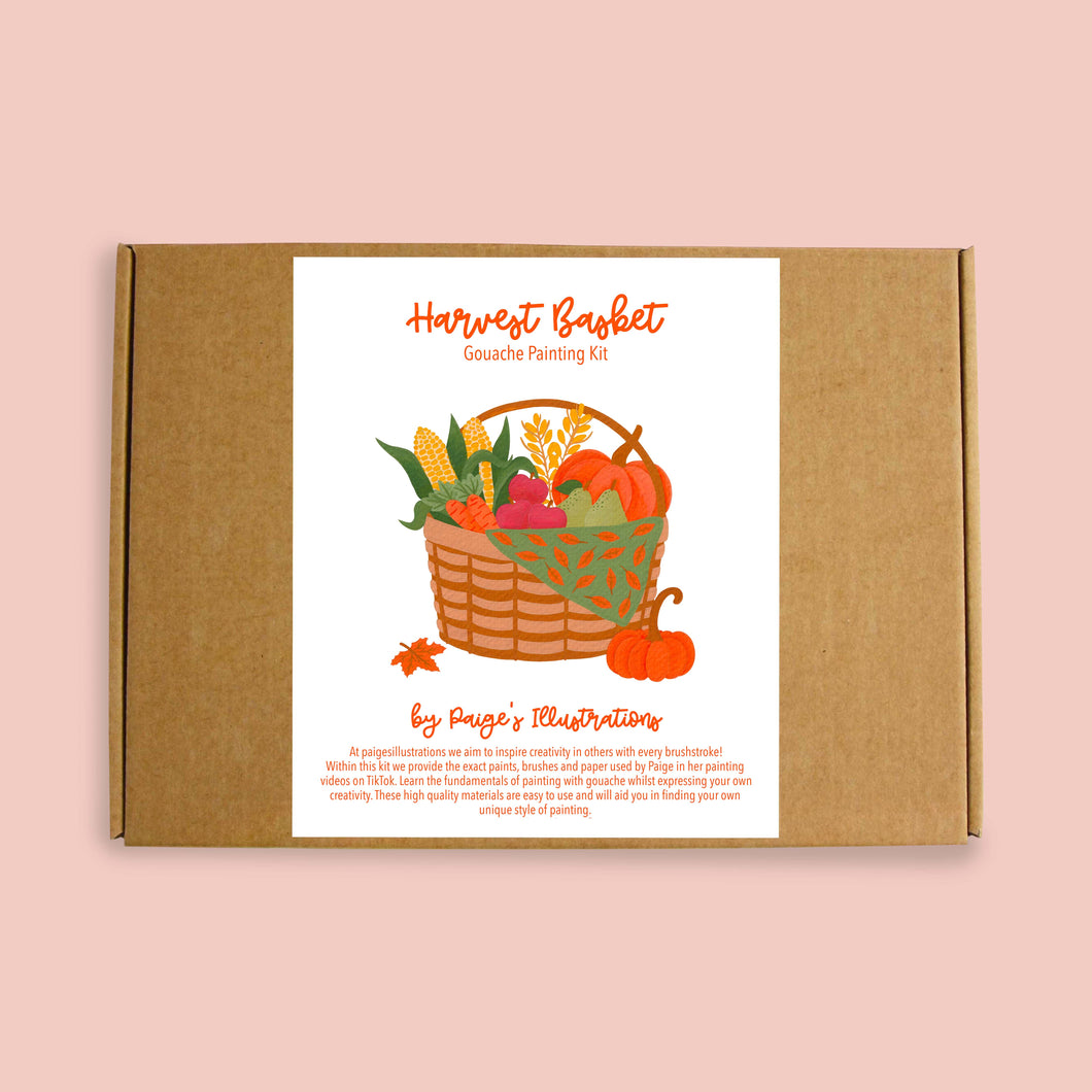 Harvest Basket - Gouache Painting Kit