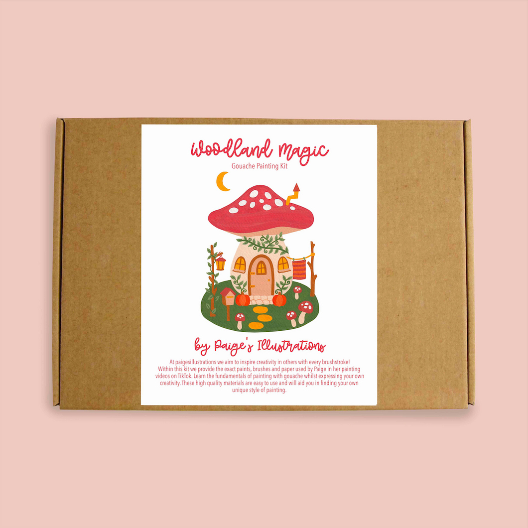 Woodland Magic - Gouache Painting Kit