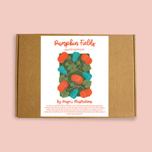 Load image into Gallery viewer, Pumpkin Fields - Gouache Painting Kit
