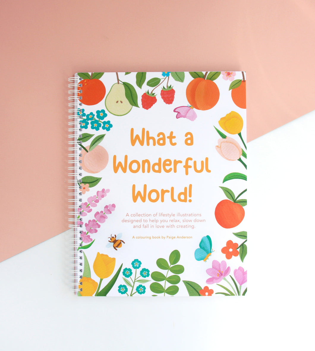 What a Wonderful World - Colouring Book