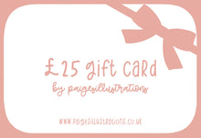 Load image into Gallery viewer, paigesillustrations gift card
