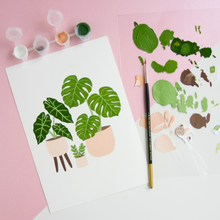 Load image into Gallery viewer, Gouache Painting Kit - House Plants

