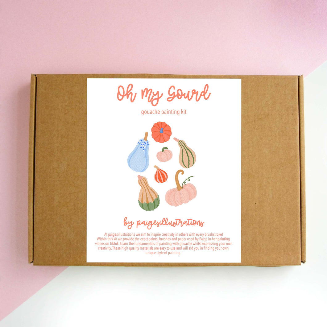 Oh My Gourd - Gouache Painting Kit